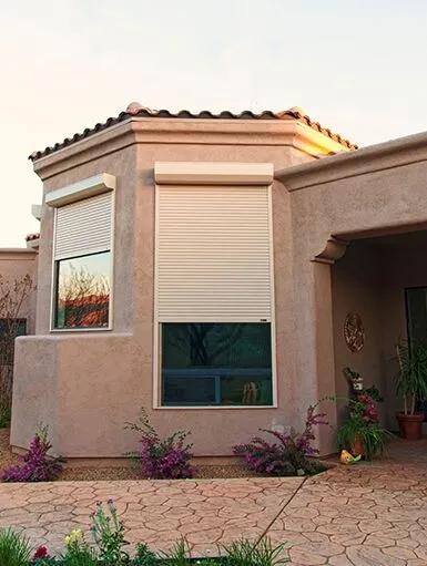 Motorized Rolling Shutters